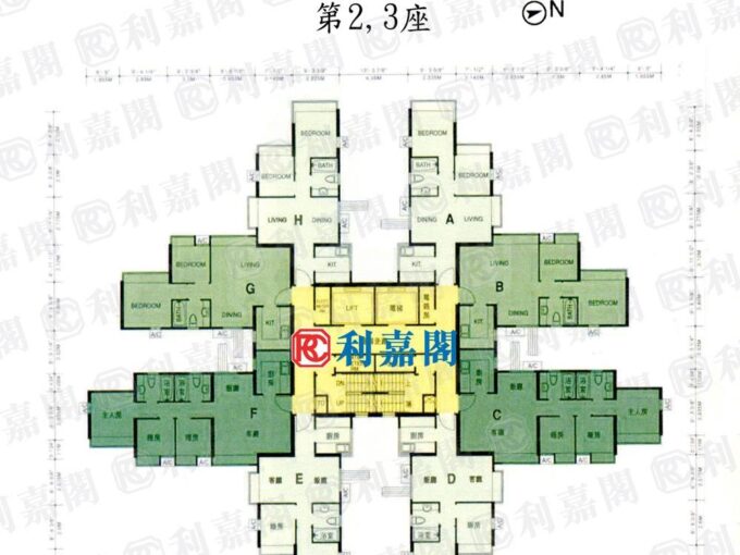 采葉庭 罕大三房低層 實用617呎大3房 可租可售 新地名牌屋苑／星級園林會所 - 元朗屋網 28YuenLong.com
