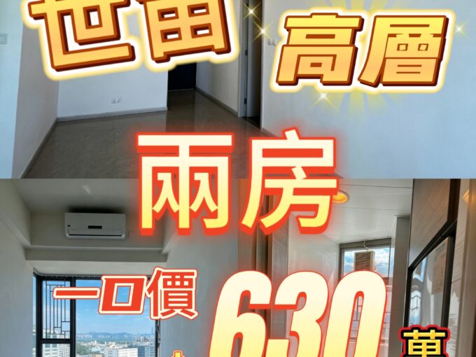 真盤 世宙 高層 兩房 可以約睇