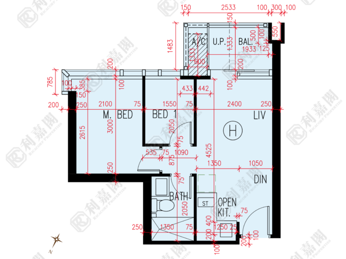 朗天峰 1座 (1B) - 元朗屋網 28YuenLong.com