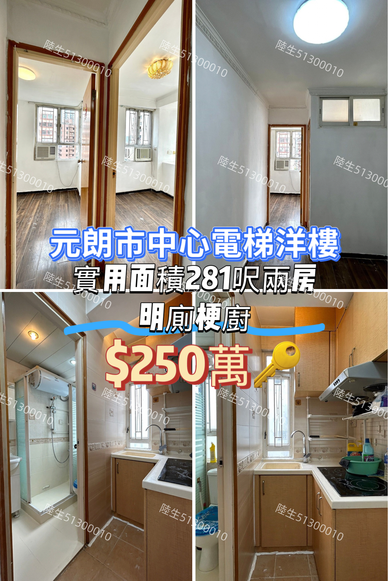 💙元朗市中心 電梯洋樓