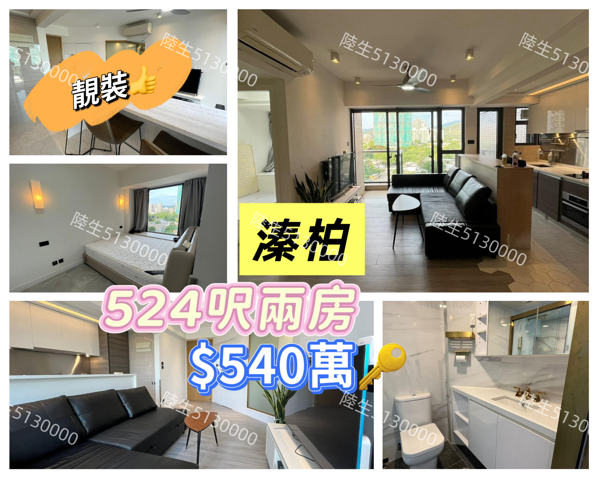 💙溱柏 靚裝向東兩房