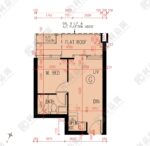 朗天峰，$445萬一房連大平台，向南內園池 - 元朗屋網 28YuenLong.com